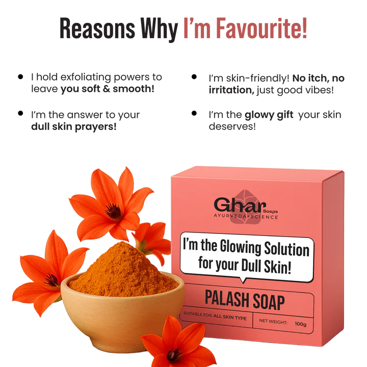 Palash Soap for Glowing Skin