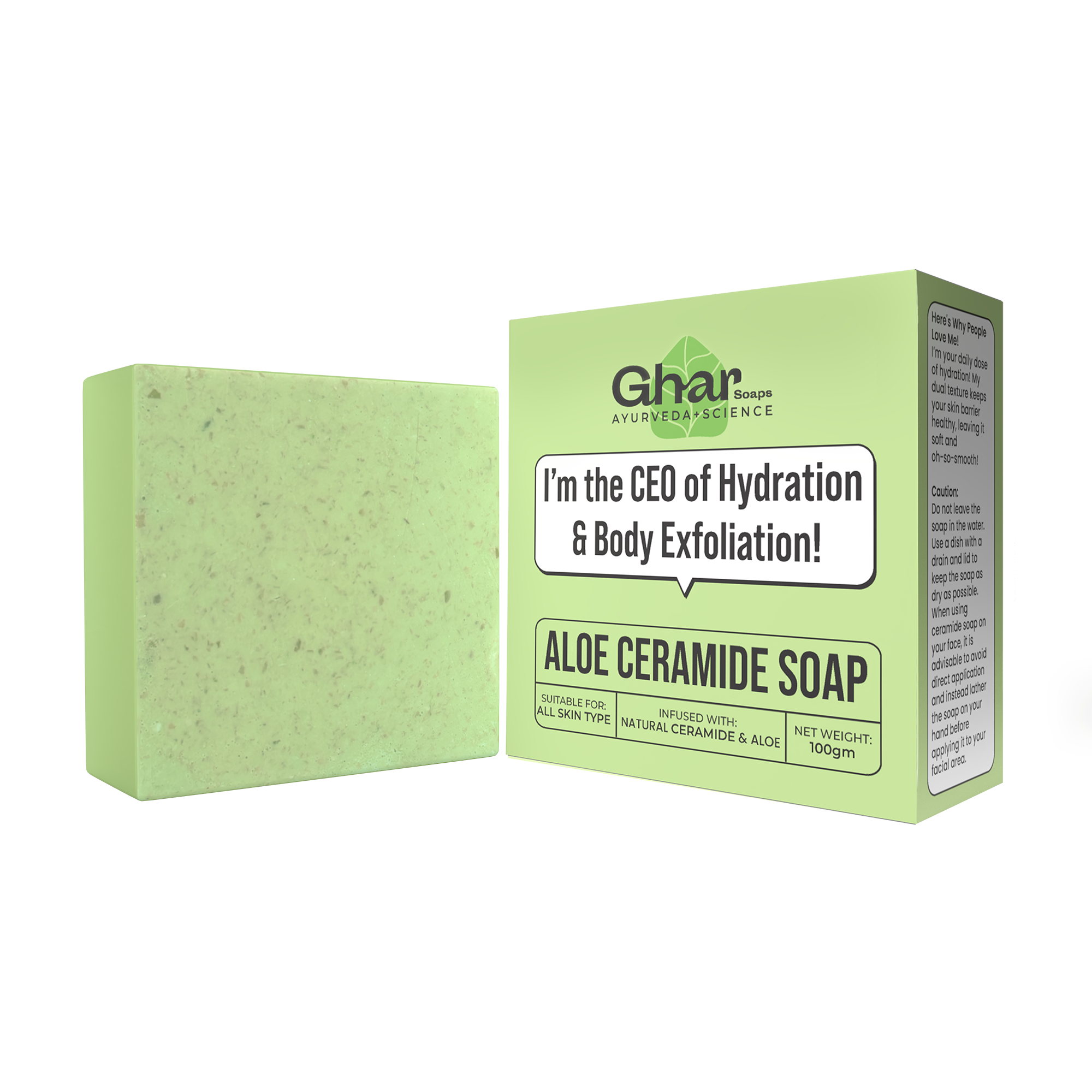 Aloe Ceramide Soap 50g