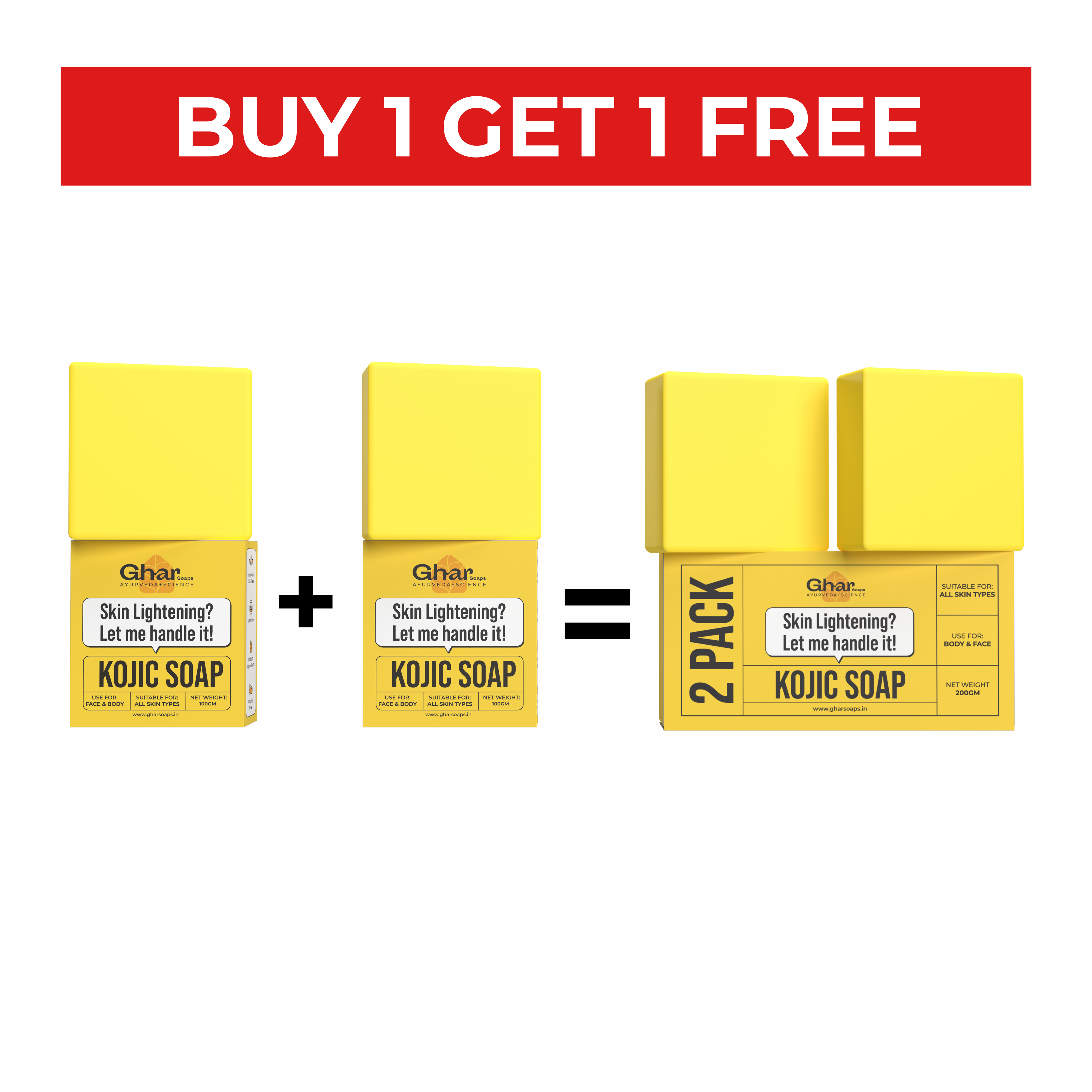 Kojic Soap Buy 1 Get 1 Free