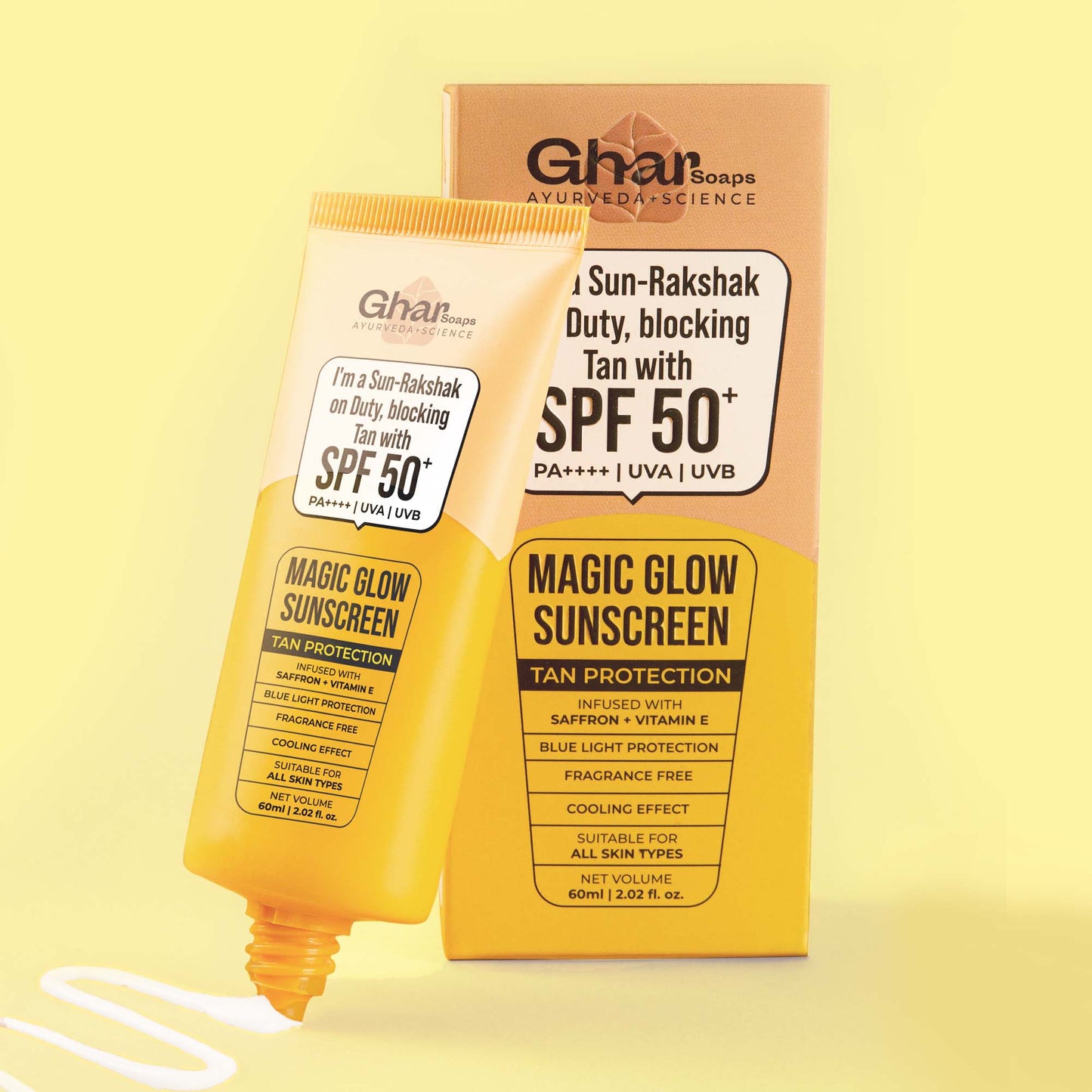 Magic Glow Sunscreen with SPF 50+ & PA++++