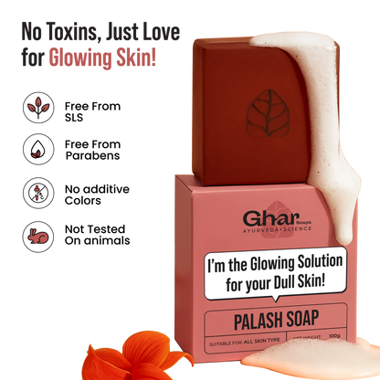 Palash Soap for Glowing Skin