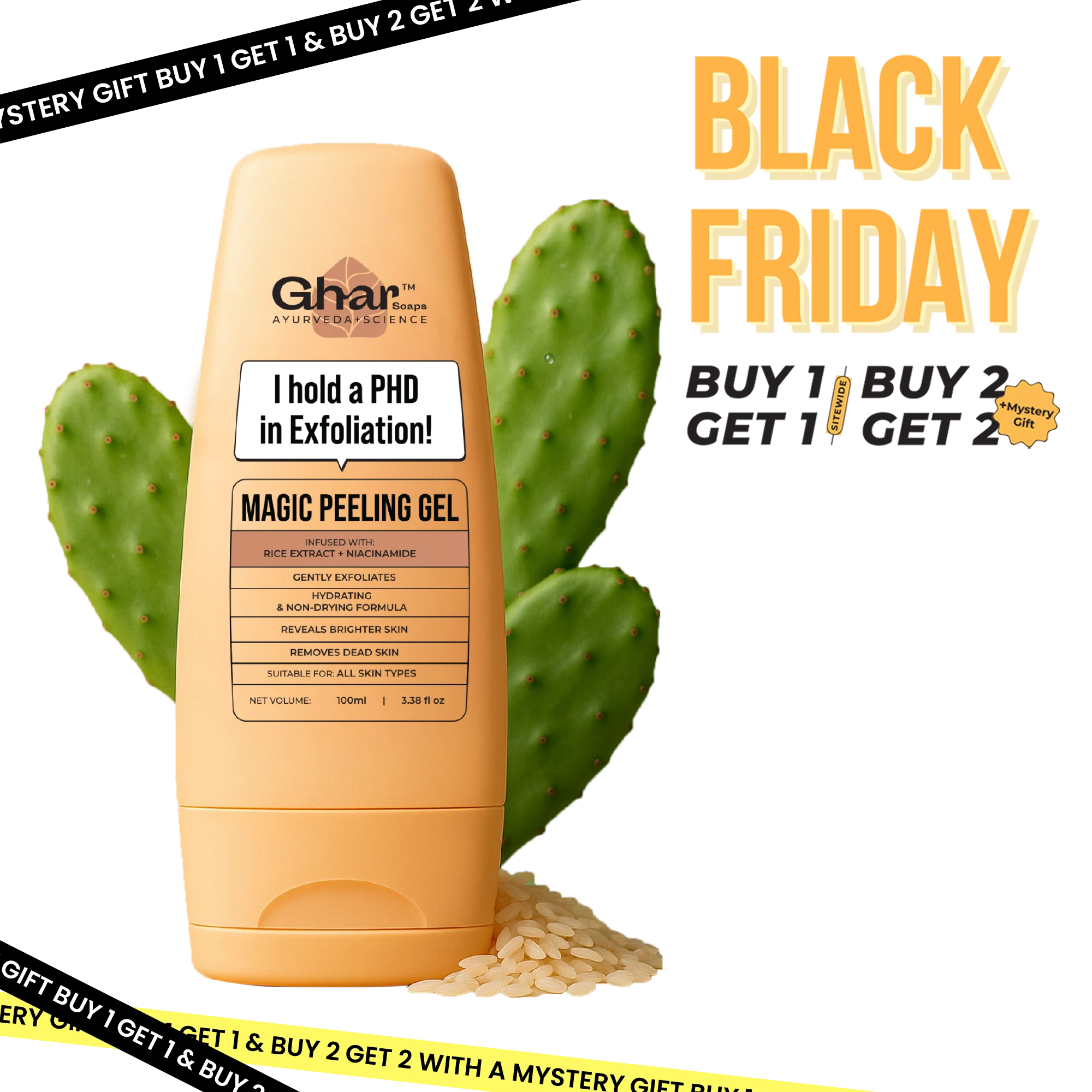 Magic Peeling Gel For Exfoliation & Skin Brightening